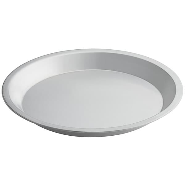 A round white Baker's Mark pie pan.