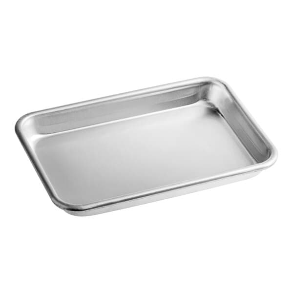 A Baker's Lane heavy-duty aluminum bun and sheet pan with a wire in rim.