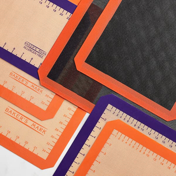 a group of measuring mats