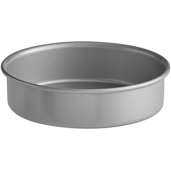 A Baker's Mark round aluminized steel cake pan.