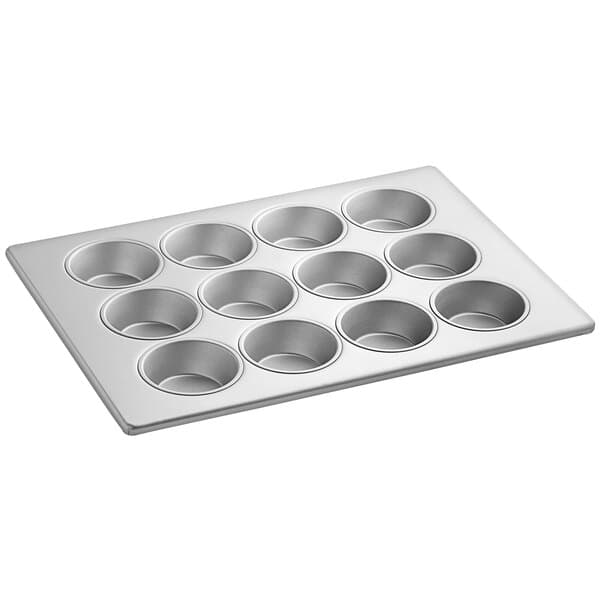 A Baker's Mark jumbo muffin pan with 6 cups.