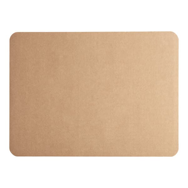 A white corrugated cardboard Baker's Lane half sheet cake pad.