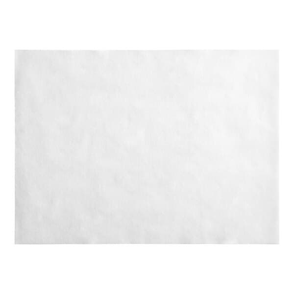 A white rectangular Baker's Lane parchment paper sheet with black lines.