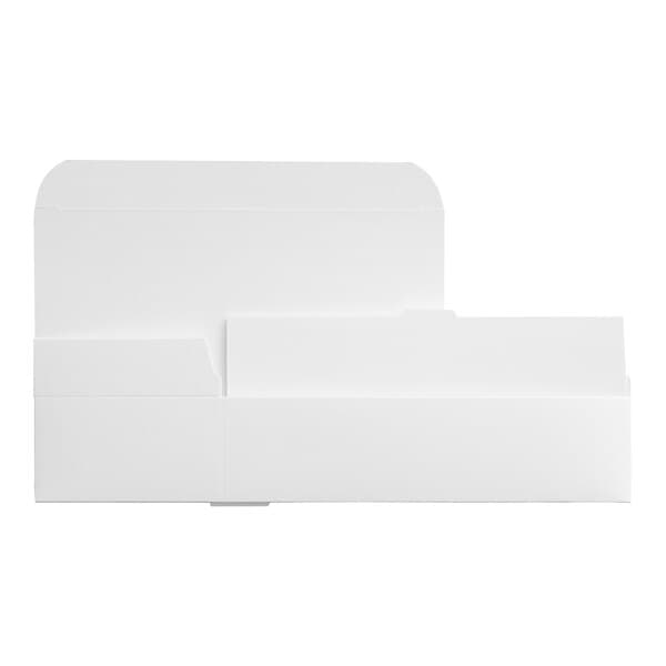 A white rectangular Baker's Lane candy box with a black border.