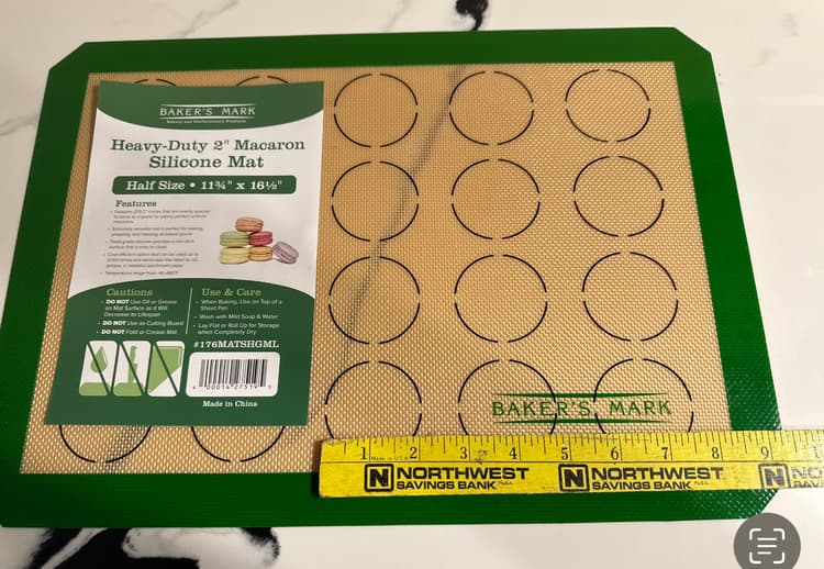 Green 2 inch mat