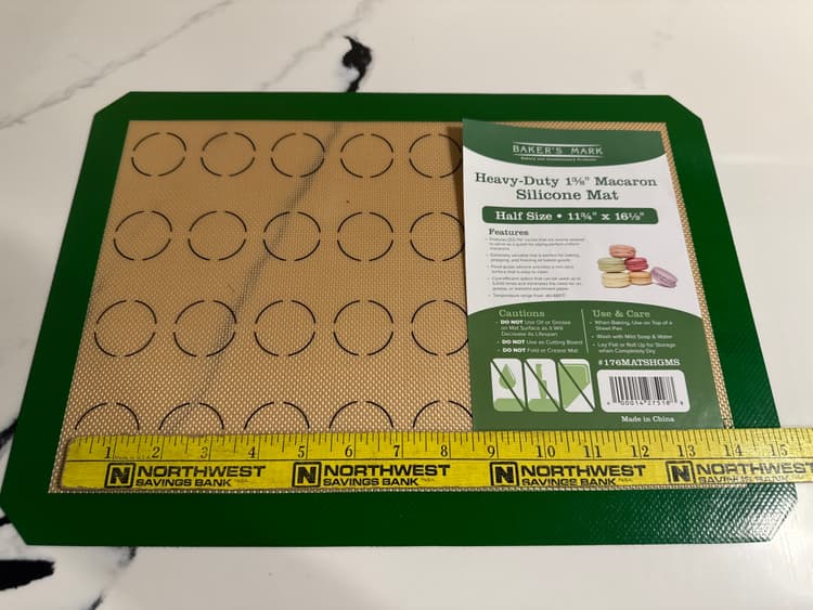 Small cookie mat