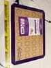 Purple edge mat