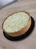 My lime pie made with Baker's Mark 9" x 3" Aluminum Cheesecake Pan with Removable Bottom.