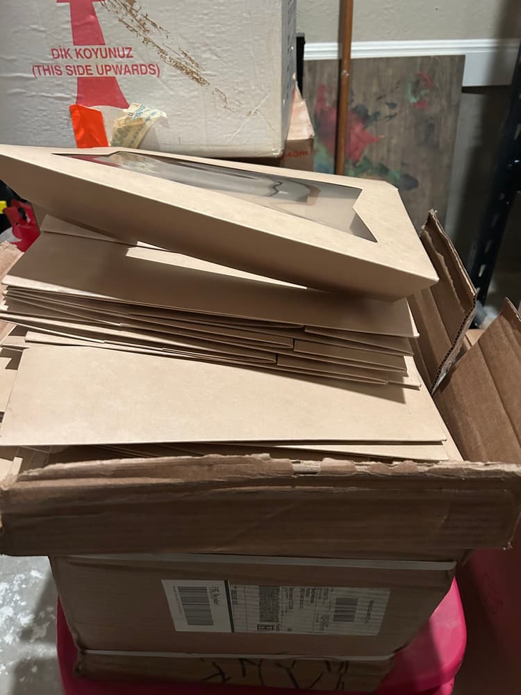 This is how it look like after moving in the garage