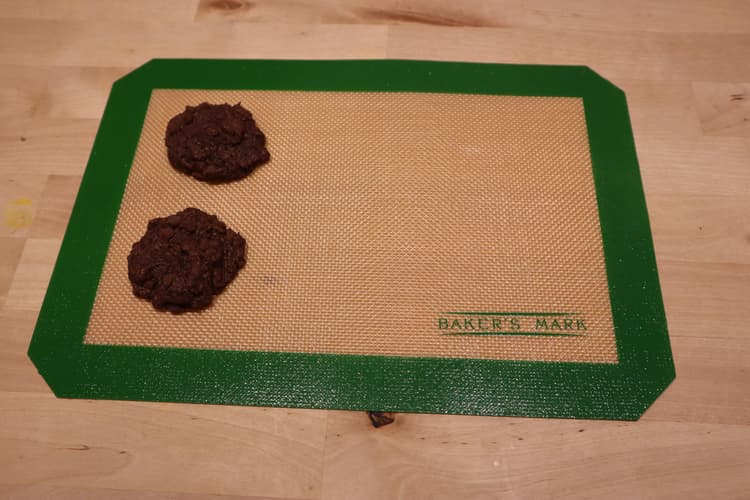 Nice and small, great for test batches.  It is indeed heavy duty, similar to other mats of different colors purchased here.